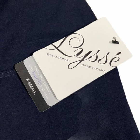Lysse Slimming Cotton Stretch Legging XS Midnight - Picture 6 of 12